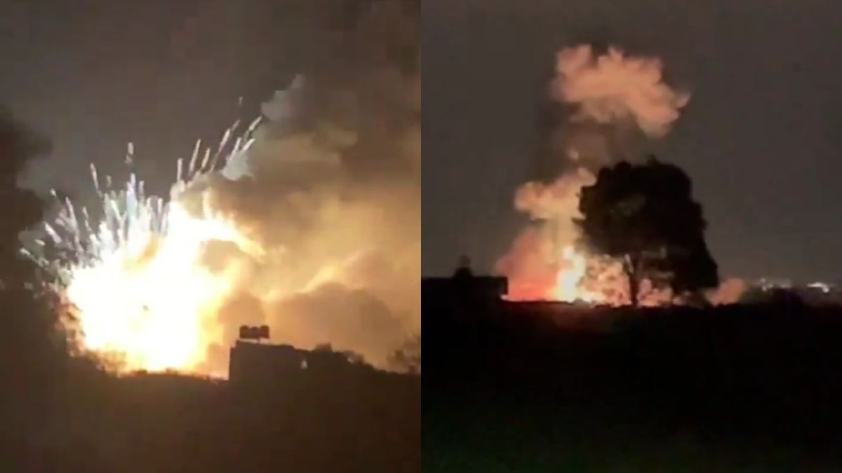 Se registra fuerte explosión de polvorín en Peñuelas, Irapuato; autoridades atienden incendio