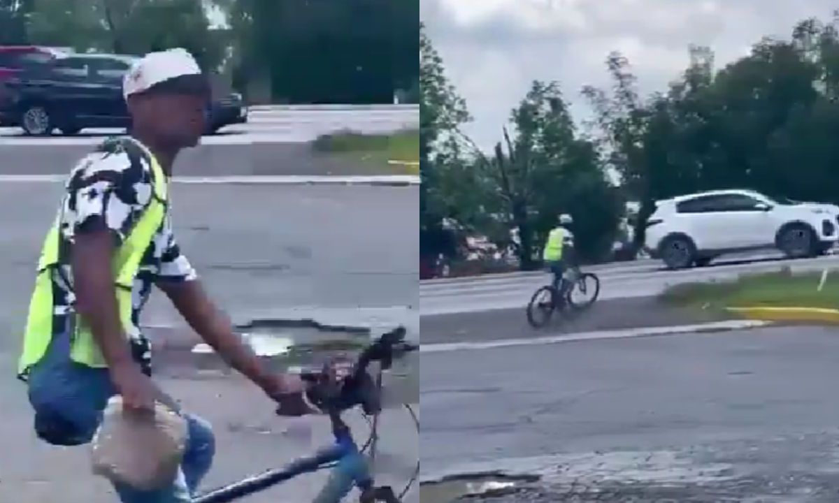 Exhiben a hombre por arrojar piedras a conductores en la Recta a Cholula