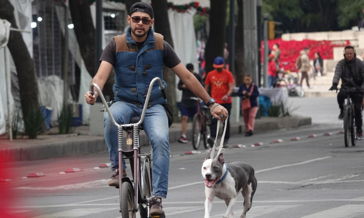 Recorrido de bicicletas tendá modificaciones por el Sexto Informe de Gobierno