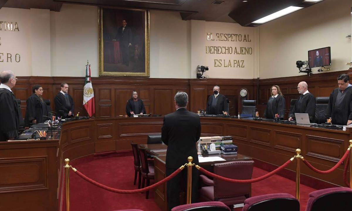 Las ministras Lenia Batres, Loretta Ortiz y Yasmin Esquivel se manifestaron en contra del paro en la SCJN