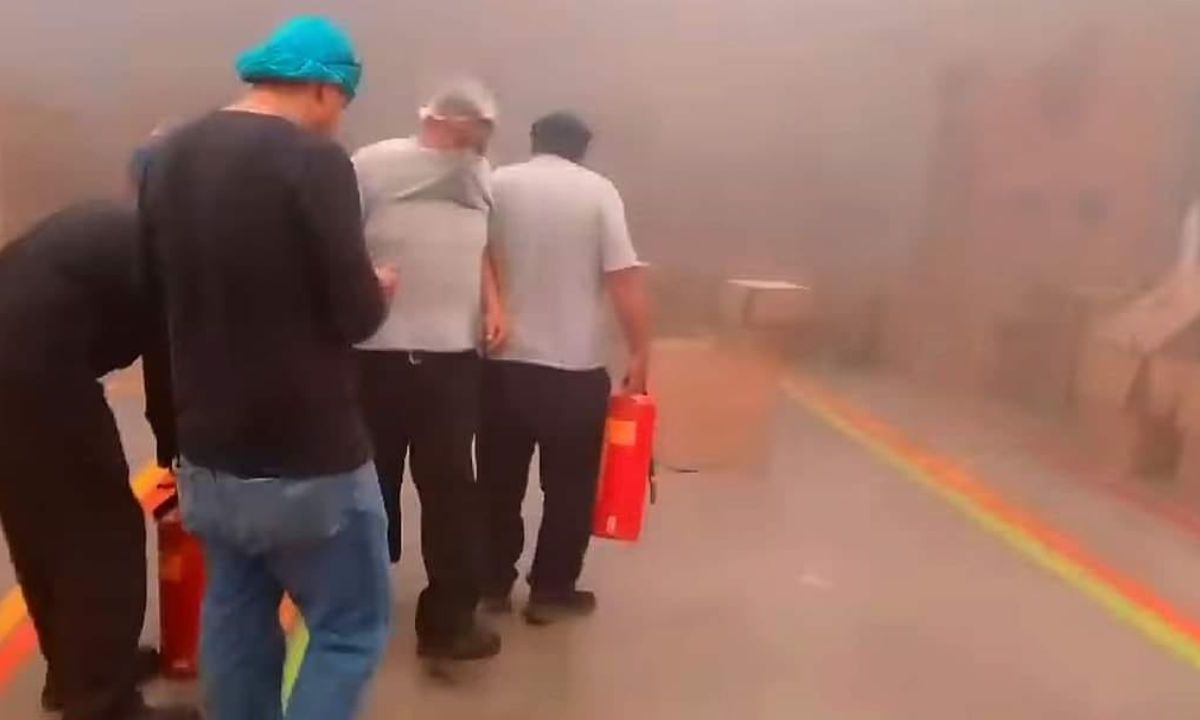 Reportan explosión e incendio en una fábrica en Tizayuca; habría dos heridos