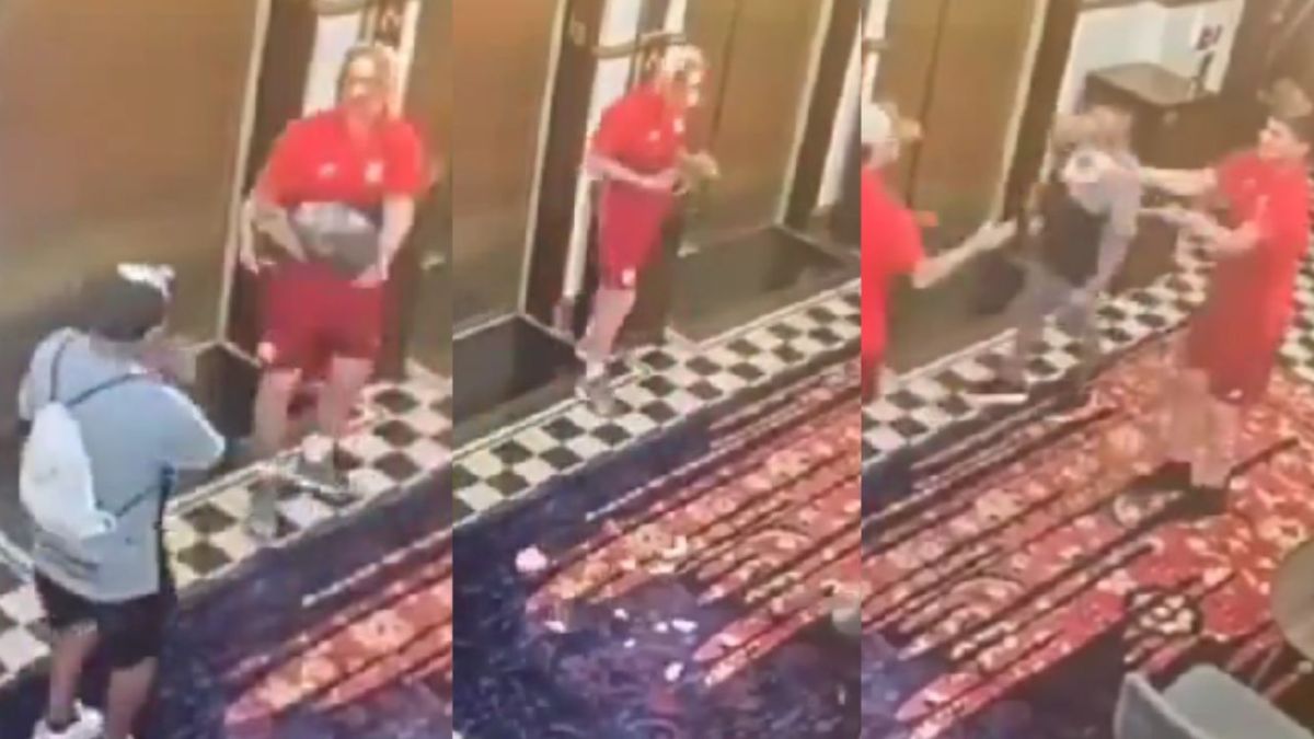 Exhiben a jugadores del Toluca por romper jarrón 12 mil dólares de un hotel; estaban jugando con la pieza