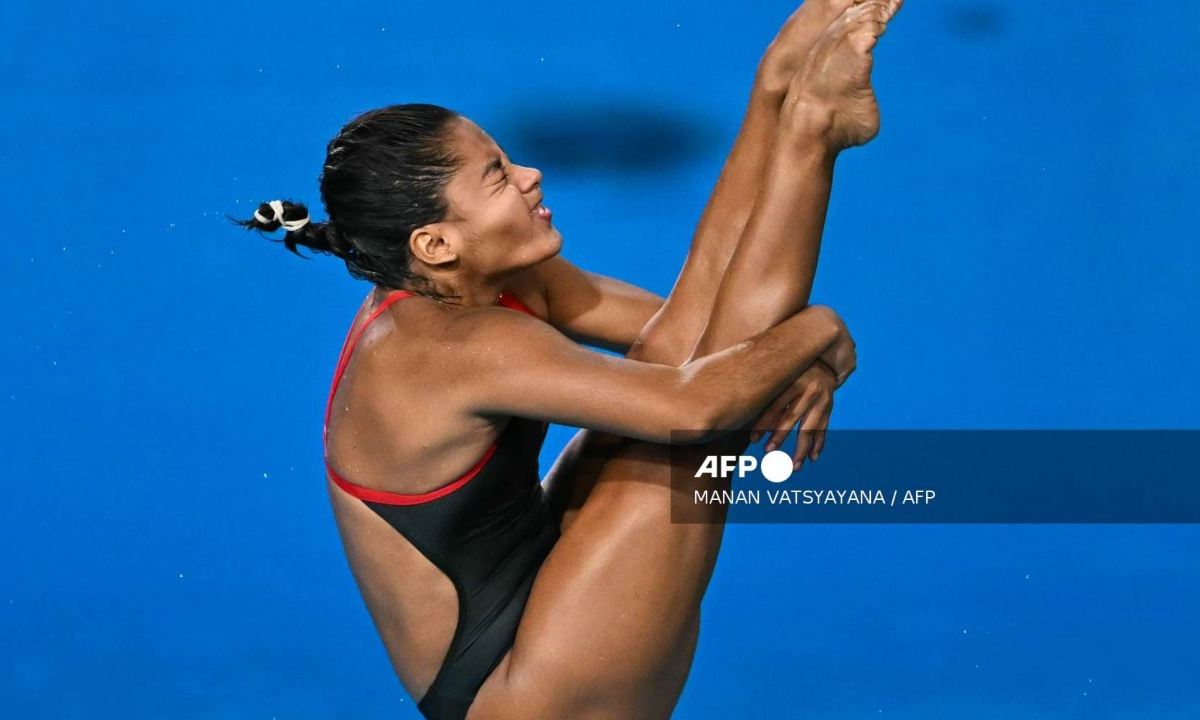 La mexicana Alejandra Estudillo avanzó a la final de Clavados en la modalidad de trampolín de 3m, en los Juegos Olímpicos de París 2024.