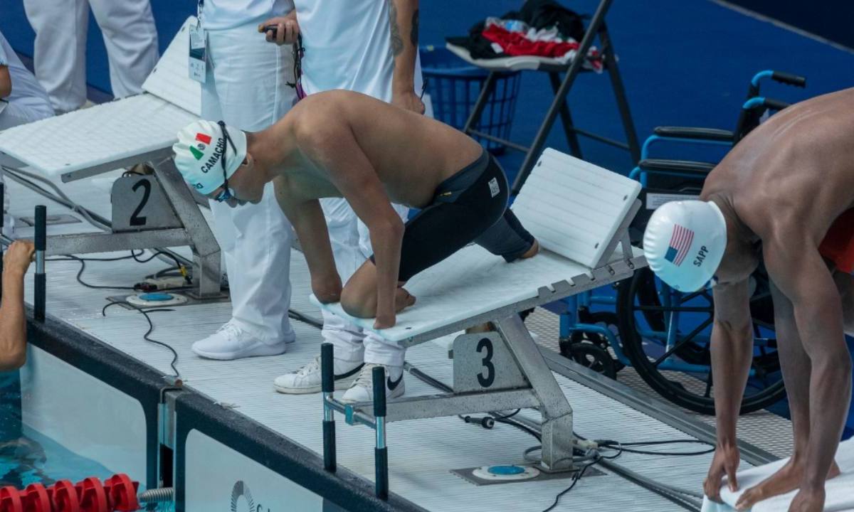 El mexicano Ángel de Jesús Camacho se quedó a muy poco de llevarse la medalla de bronce en la final de 200m libres S4