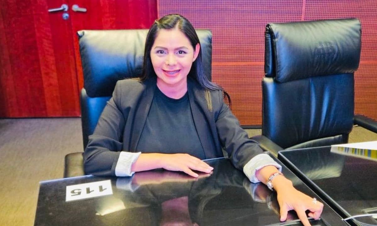 La senadora electa por el PRD, Araceli Saucedo, alista su integración a la bancada de Morena en la Cámara Alta.