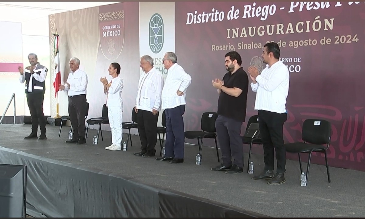 Foto:captura de pantalla/Sheinbaum en Sinaloa