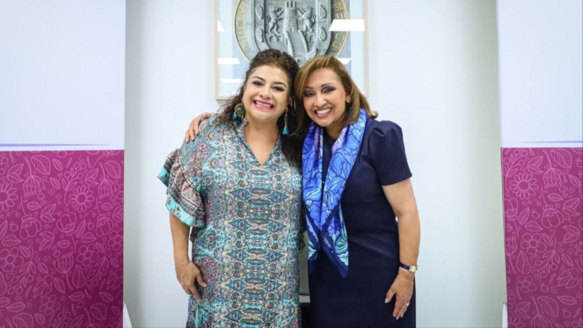 Clara Brugada se reunió esta tarde con la gobernadora de Tlaxcala, Lorena Cuéllar, para intercambiar experiencias de gobierno.