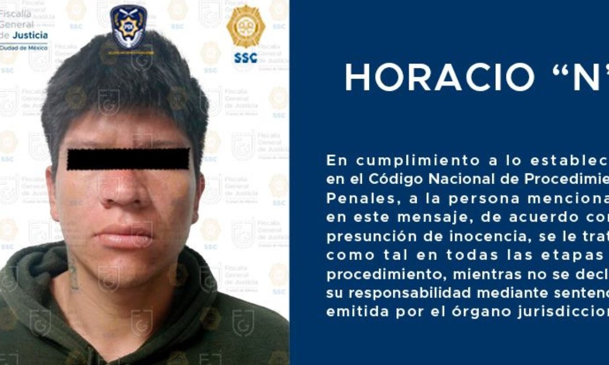 Horacio N. fue aprehendido y vinculado a proceso por probablemente matar a su expareja y agredir a sus dos hijas menores de edad.