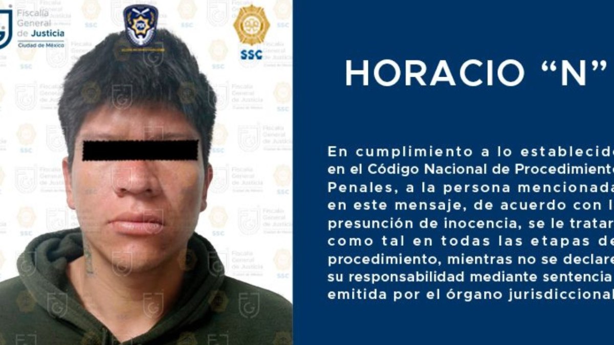 Horacio N. fue aprehendido y vinculado a proceso por probablemente matar a su expareja y agredir a sus dos hijas menores de edad.