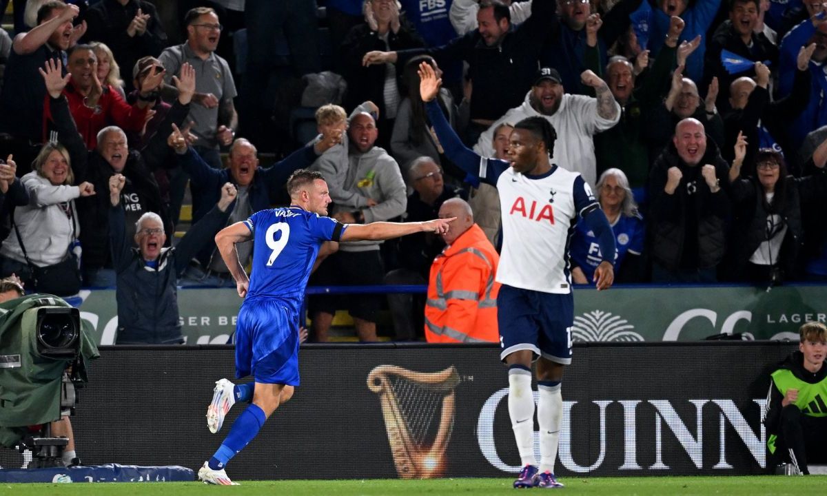 Producto de las anotaciones que Jaime Vardy y Pedro Porro lograron en el partido, Leicester City y Tottenham igualaron durante el último encuentro en la jornada inicial de la Premier League