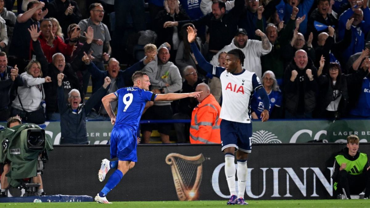 Producto de las anotaciones que Jaime Vardy y Pedro Porro lograron en el partido, Leicester City y Tottenham igualaron durante el último encuentro en la jornada inicial de la Premier League