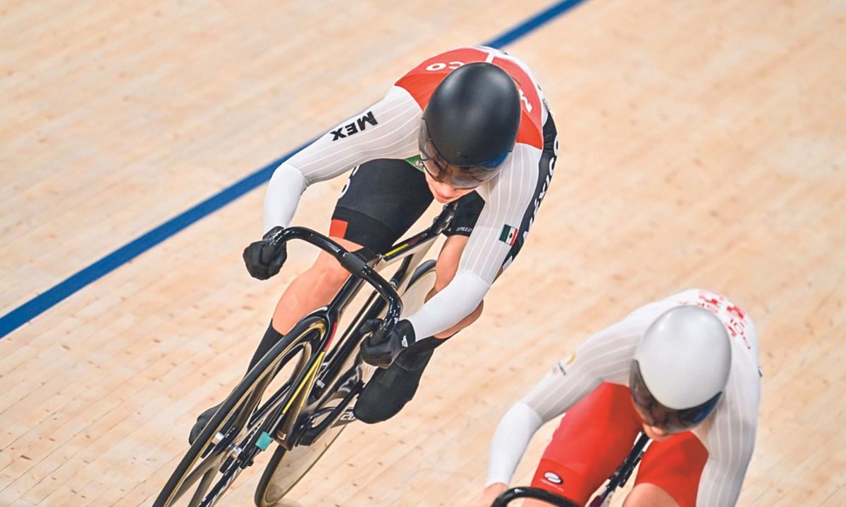 Forzada a realizar una esfuerzo en el repechaje para clasificar a los cuartos de final, la ciclista mexicana Daniela Gaxiola finalizó en la segunda posición de su eliminatoria