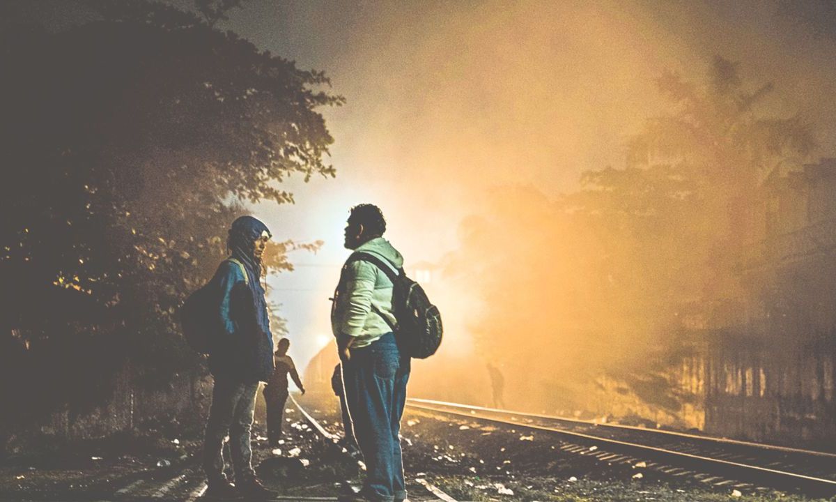 DENUNCIA. Los migrantes aseguran que fueron golpeados por los guardias nacionales.