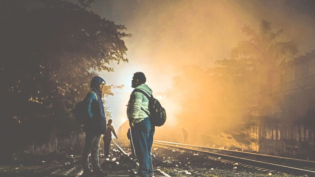 DENUNCIA. Los migrantes aseguran que fueron golpeados por los guardias nacionales.