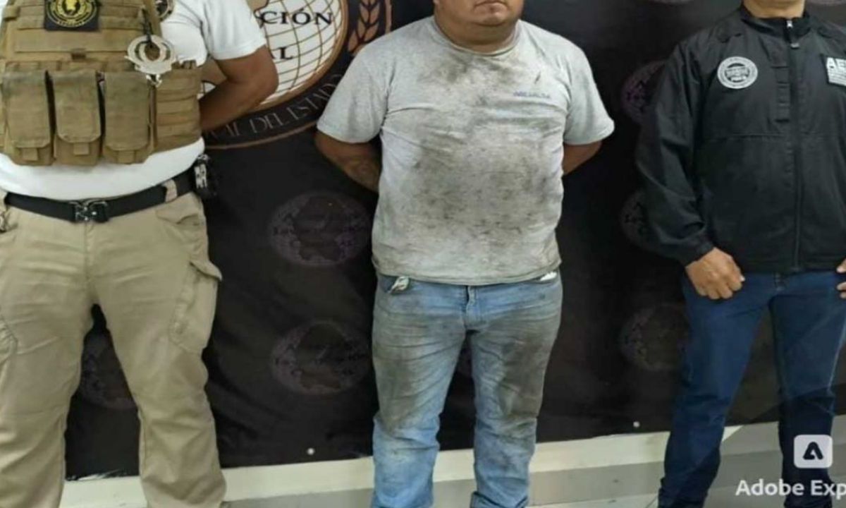 CAYÓ. El Comandante Chaparro fue capturado por la Fiscalía oaxaqueña en Saltillo.