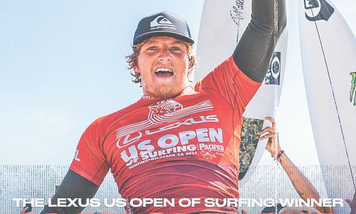 Apenas con 10 décimas de ventaja sobre su rival, Marco Mignot, el surfista Alan Cleland se proclamó ganador del Abierto de Estados Unidos en surf, tras conseguir un puntaje de 12.70