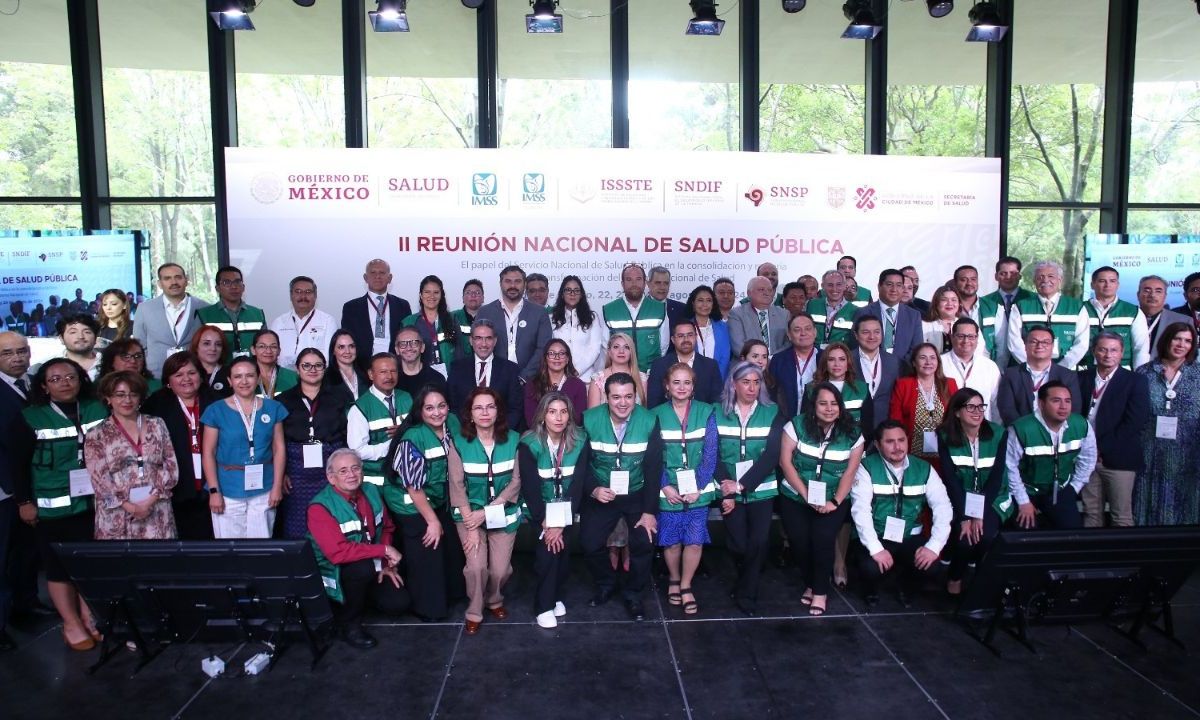 Evento. Durante la II Reunión Nacional de Salud Pública del Issste destacaron los cambios en beneficio del Instituto.