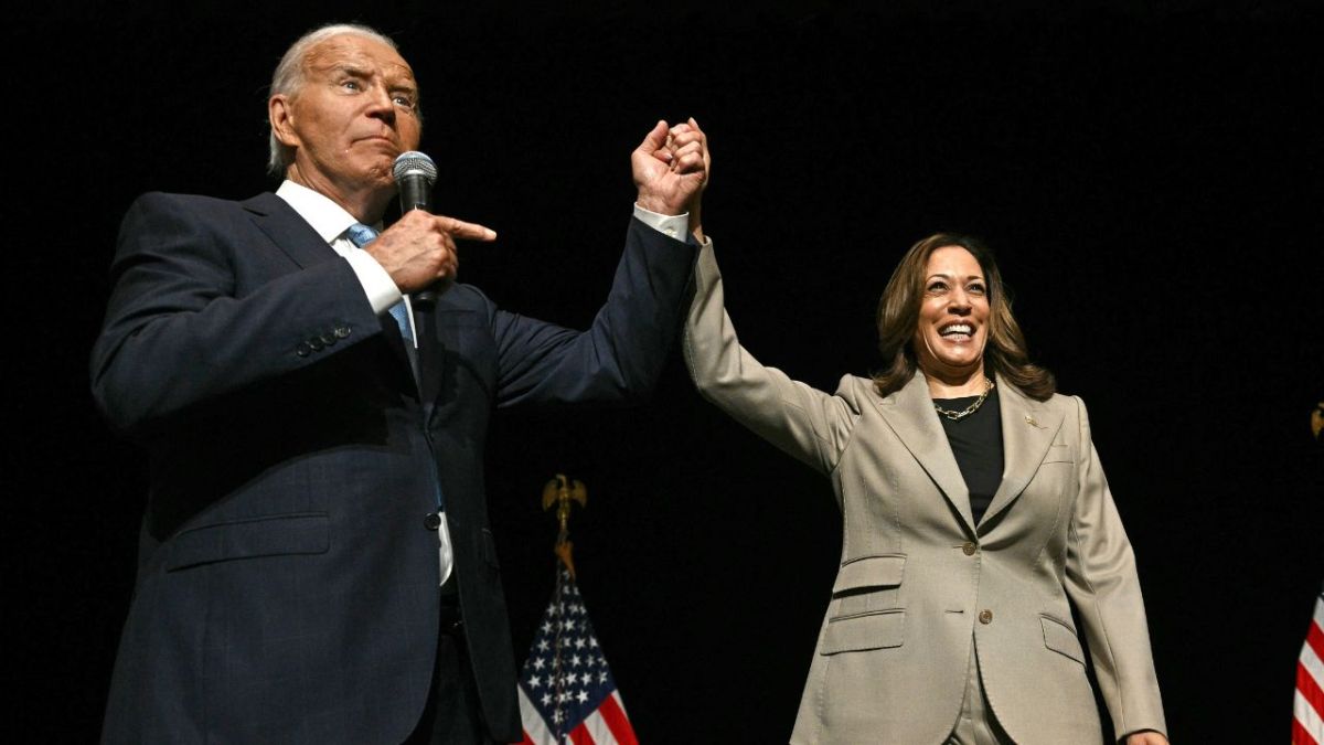 CANDIDATA. Biden dejó claro que confía plenamente en Harris, enviando un mensaje a los votantes de que ella es la opción segura.