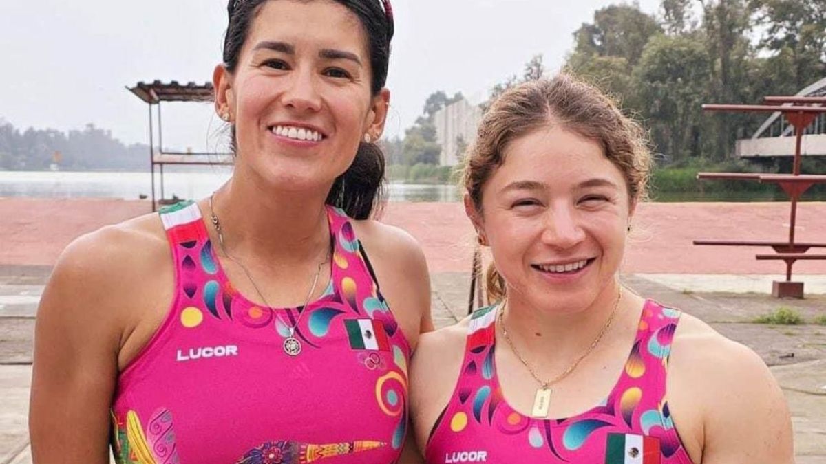 Karina Alanís y Beatriz Briones concluyeron en la tercera posición su presentación parisina, dentro de canotaje de velocidad categoría K2 500 metros