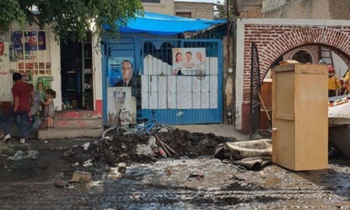 EMERGENCIA. Las familias no quieren dejar sus casas, pese al riesgo de vivir en Arroyo Seco.