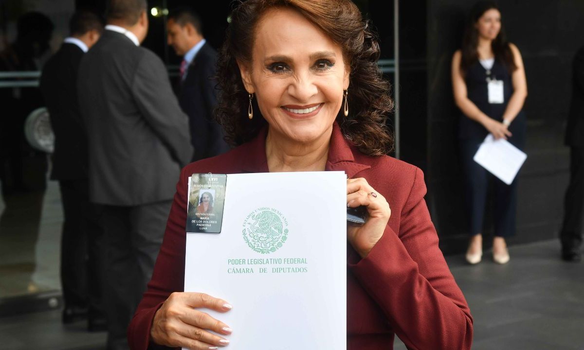 Postura. La diputada electa, Dolores Padierna (Morena), asegura que contar con la mayoría es una gran responsabilidad y que requiere de "demasiado trabajo".