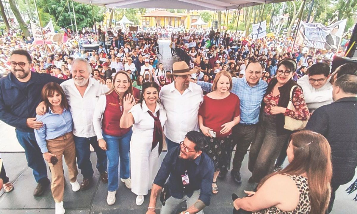 Pronóstico. La jefa de Gobierno electa, Clara Brugada, adelantó que su equipo será paritario; además, sus integrantes deben estar comprometidos con la 4T.