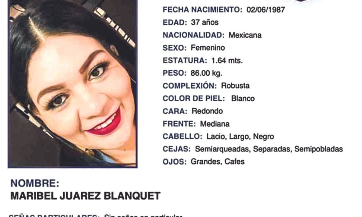 Michoacán. Maribel Juárez fue levantada el pasado 3 de agosto