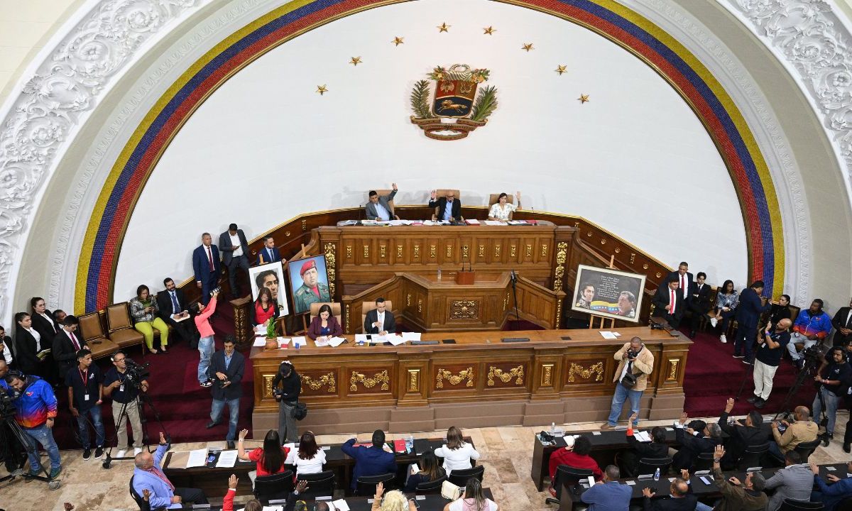 CONFLICTO. La Asamblea Nacional, controlada ampliamente por el chavismo, guardó silencio ante la hospitalización de uno de sus exmiembros.