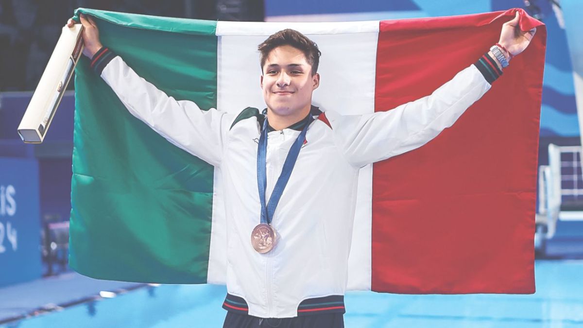 Osmar Olvera supo sobrellevar un proceso olímpico sin apoyo de autoridades en su último año de preparación y aun así obtuvo dos medallas en la justa de París 2024