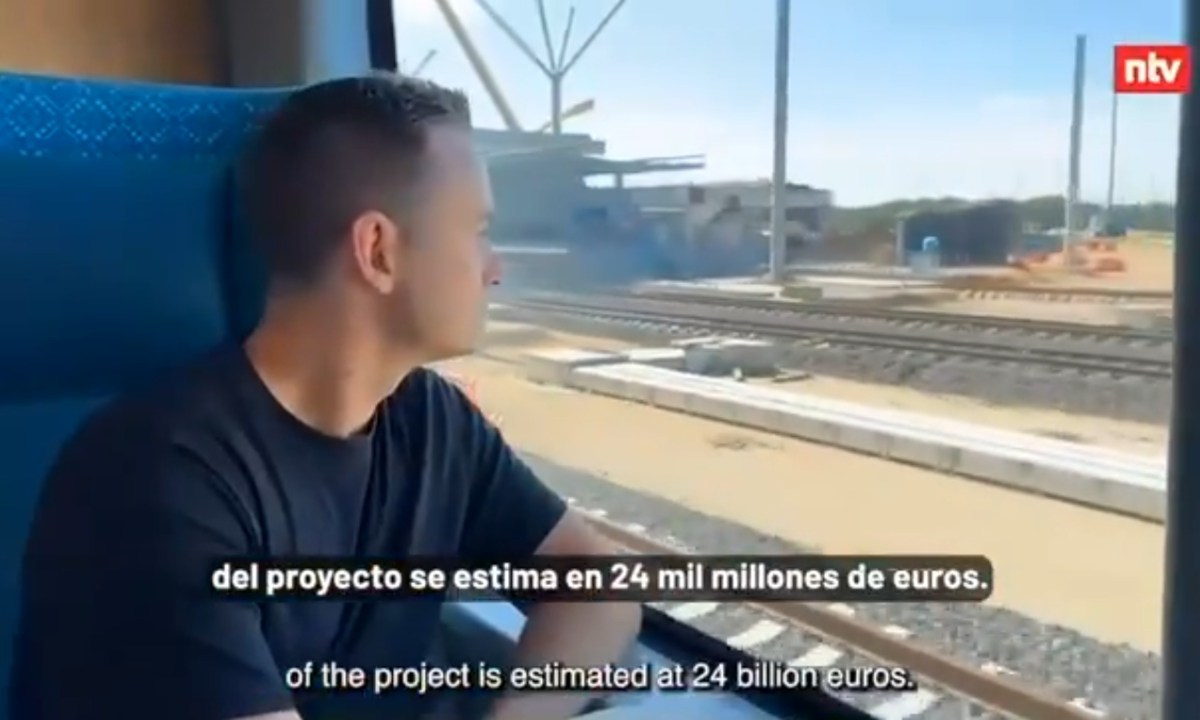 Foto: Captura de pantalla/ NTV de Alemania, realiza documental en desaprobación al Tren Maya