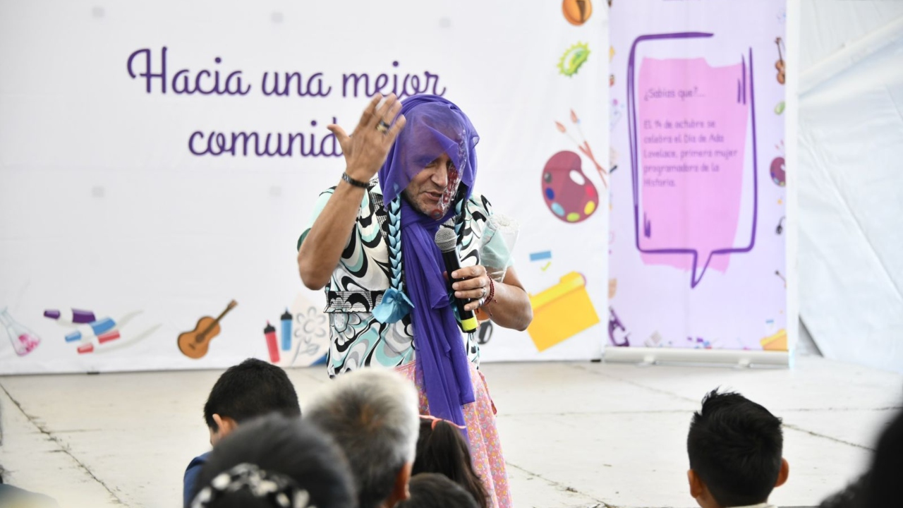 Foto: IECM/ LUCI ofrece juegos, representaciones, teatrales y actividades para la divulgación, conocimiento y apropiación de valores para desarrollar la vida democrática entre la ciudadanía.