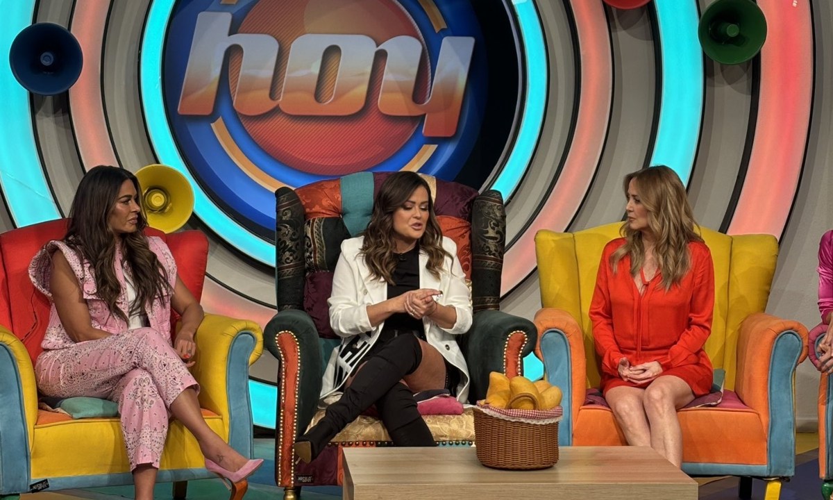 Foto: X@programa_hoy/ Mariana Echeverría en Programa Hoy tras su eliminación