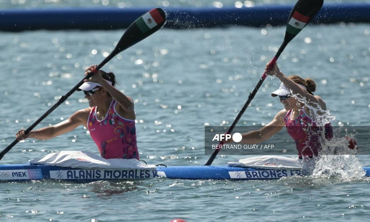 Las kayakistas mexicanas, Beatriz Briones y Karina Alanís, terminaron su participación en los Juegos Olímpicos de París 2024.