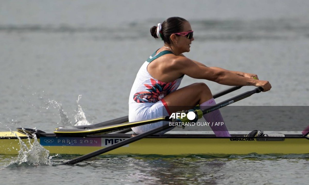 La remista Kenia Lechuga finalizó en el lugar 16 general, en la modalidad de scull individual femenil de Remo en París 2024.