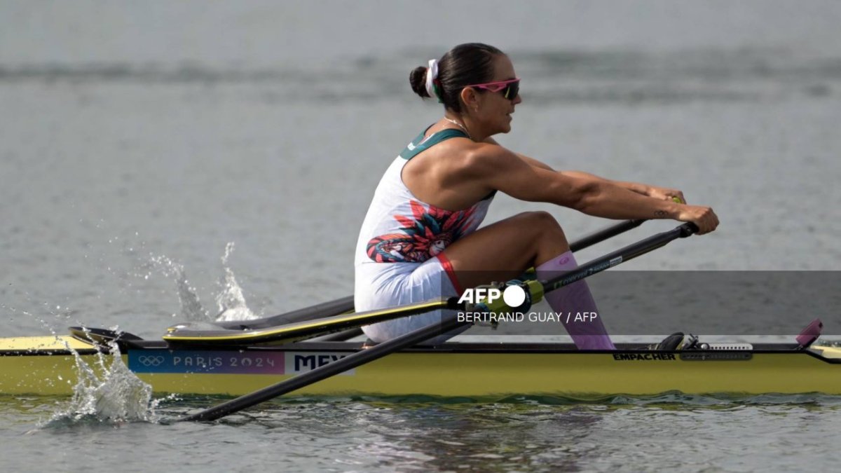 La remista Kenia Lechuga finalizó en el lugar 16 general, en la modalidad de scull individual femenil de Remo en París 2024.