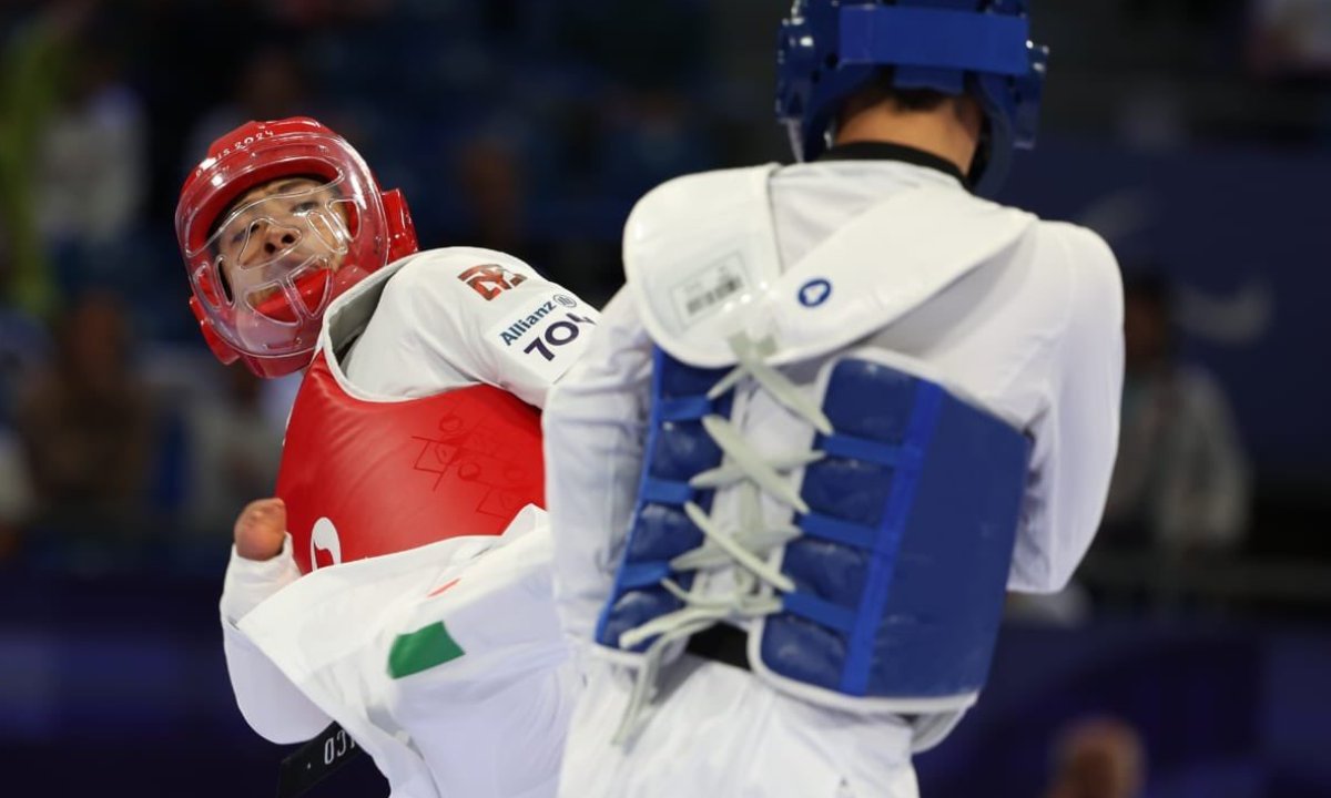 Luis Mario Nájera avanzó en su final de para taekwondo y aseguró medalla para México en los Juegos Paralímpicos de París 2024.