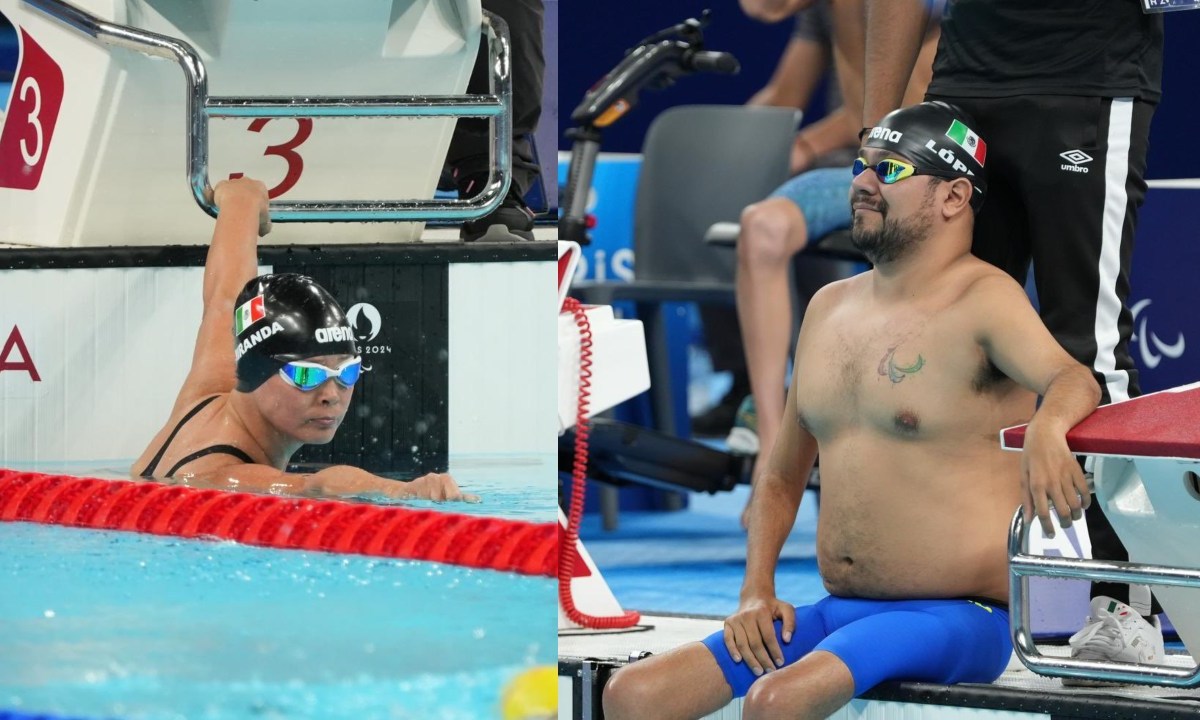 El equipo mexicano de relevo libre mixto logró avanzar a la final de la categoría 4x50m 20 puntos, en los Juegos Paralímpicos de París 2024.