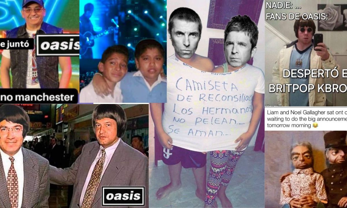 Estos son algunos de los mejores memes del regreso de Oasis