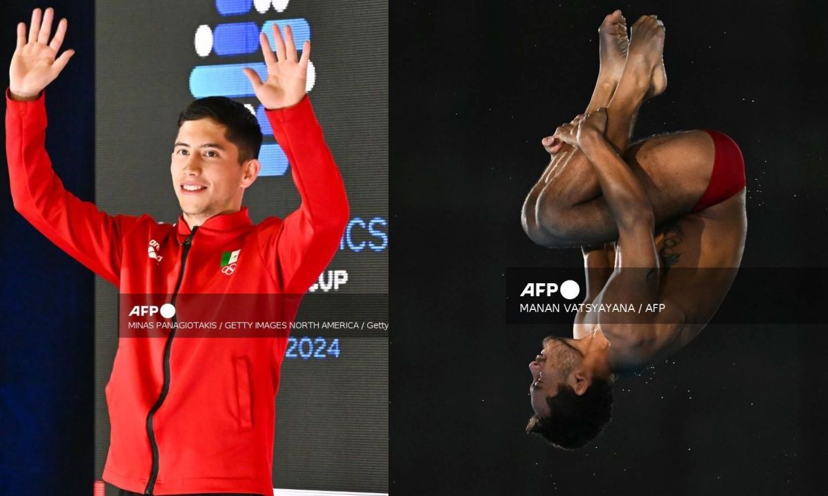 Randal Willars y Kevin Berlín se instalaron este sábado en la final de plataforma de 10m individual en Clavados, en París 2024.