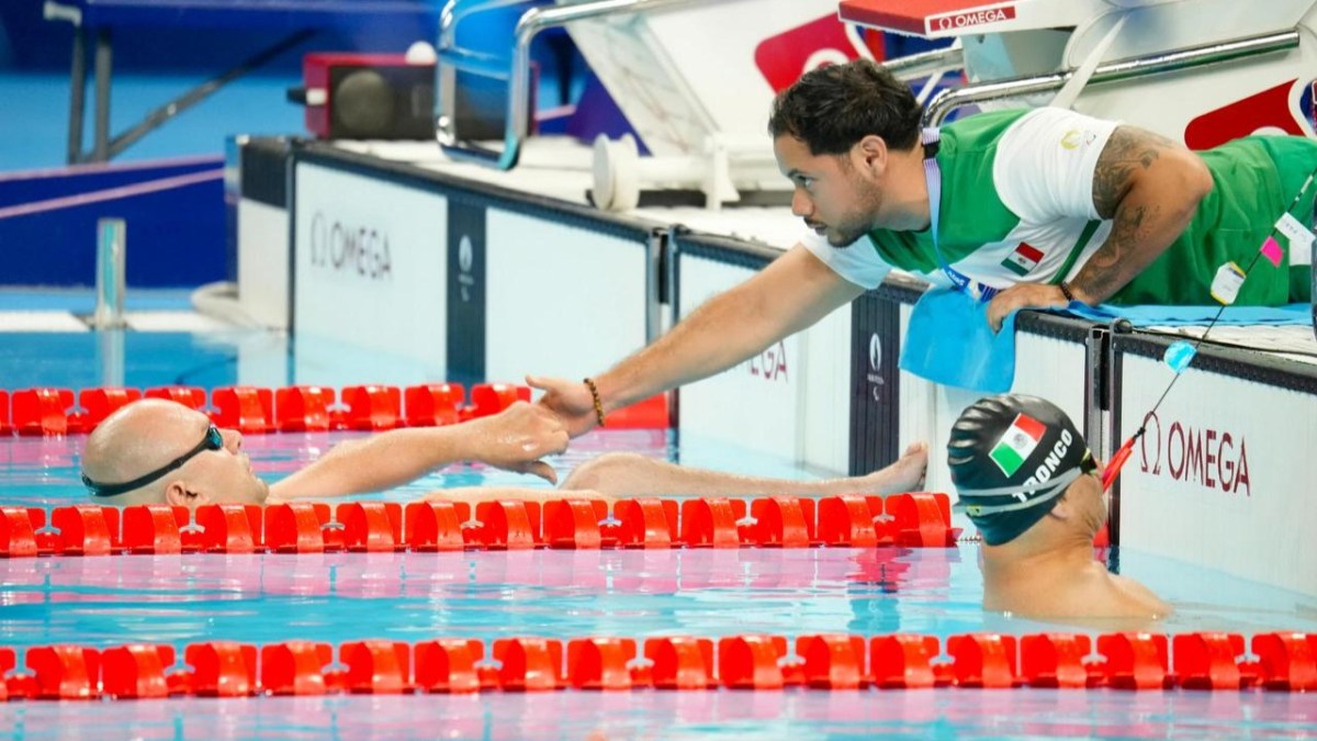 Cristopher Tronco y Jesús López avanzaron a la final de la prueba individual de 50m dorso S2, en la para natación de París 2024.