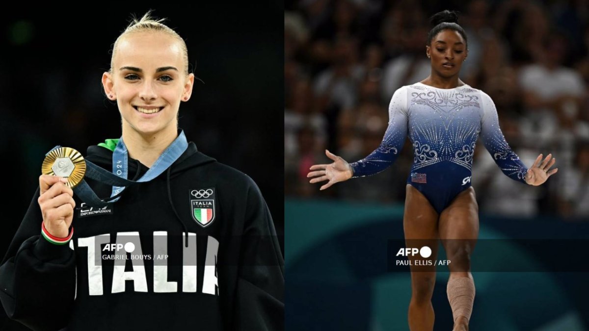 La gimnasta italiana, Alice D'Amato, sorprendió al mundo al llevarse la medalla de oro en la prueba en viga de equilibrio, en París 2024