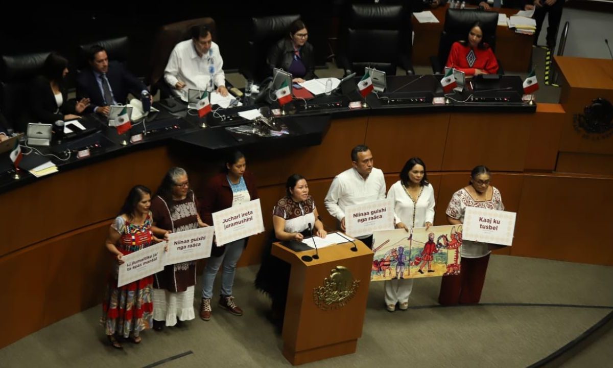 Aprueba Senado reforma que reconoce plenos derechos a comunidades indígenas y afromexicanas