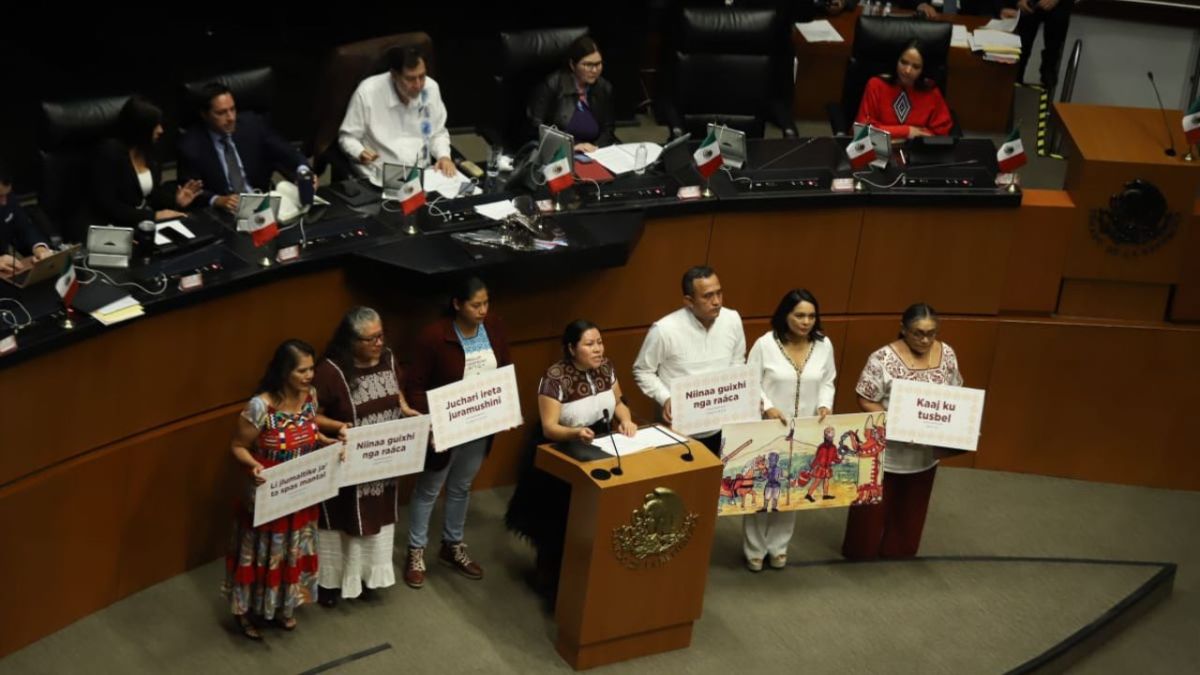 Aprueba Senado reforma que reconoce plenos derechos a comunidades indígenas y afromexicanas