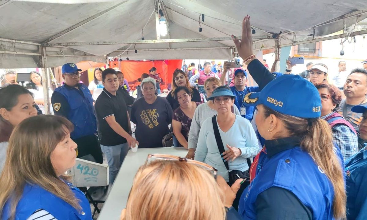 Mantienen módulo permanente en Coyoacán para víctimas de explosión