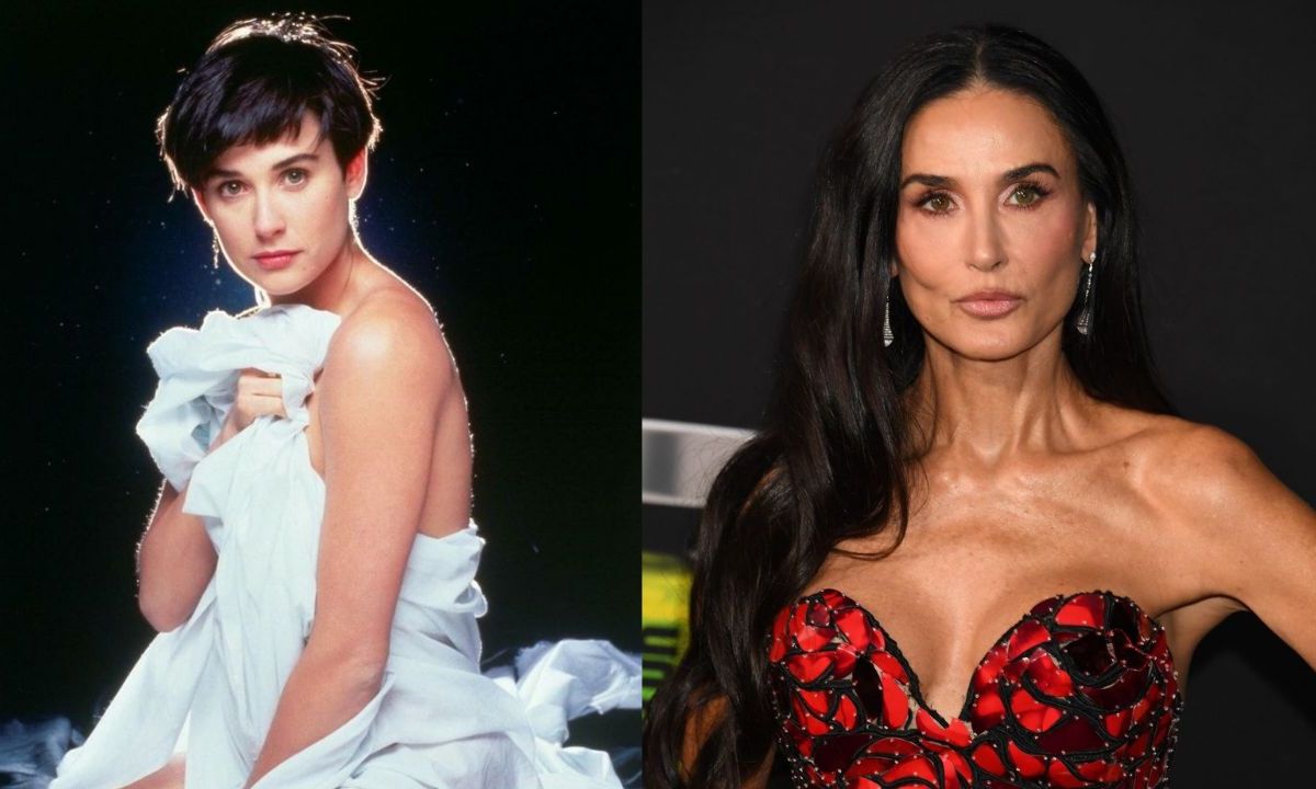 Así ha cambiado Demi Moore a lo largo de su carrera