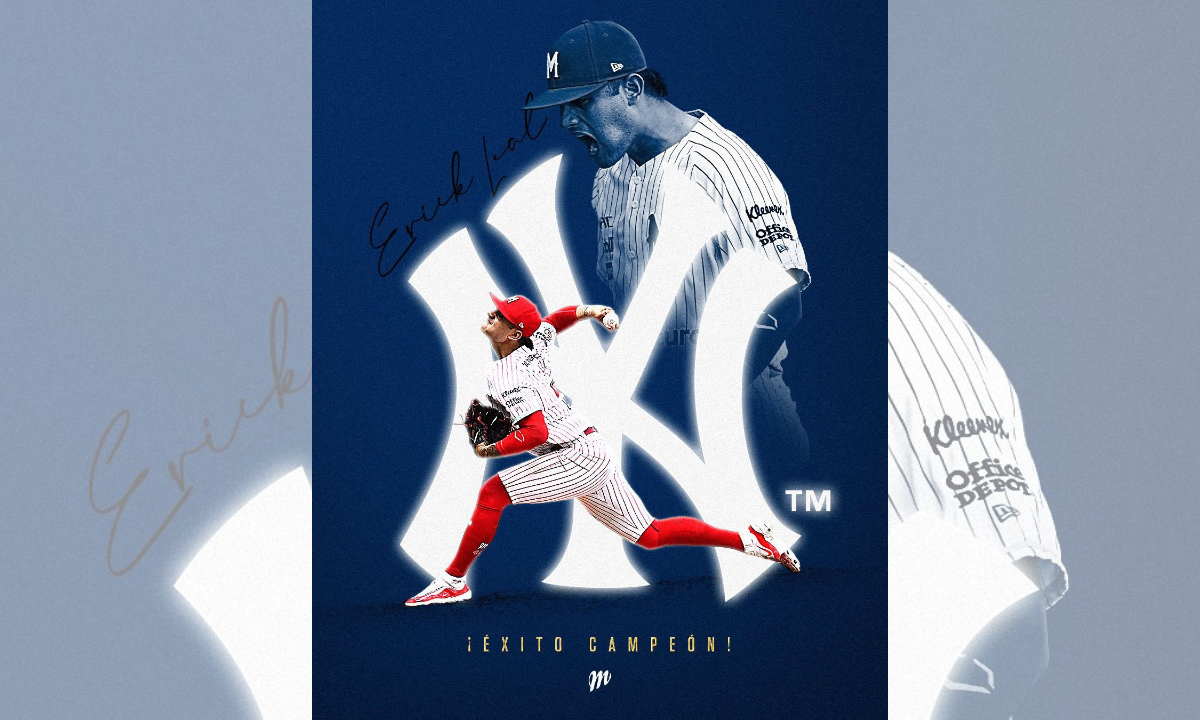 El serpentinero venezolano Erick Leal firmó con los Yankees de Nueva York tras una temporada exitosa con los Diablos Rojos del México.