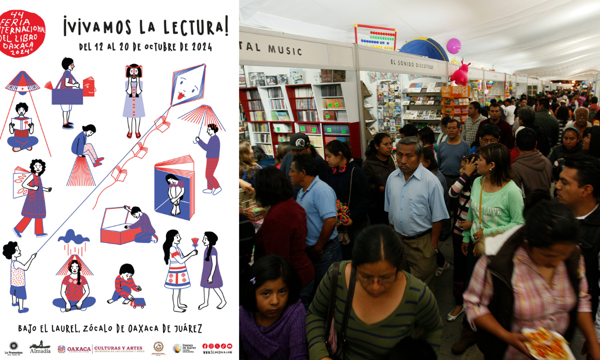 La Feria Internacional del Libro de Oaxaca volverá, para su edición 44, al corazón de la ciudad con un programa sumamente especial.