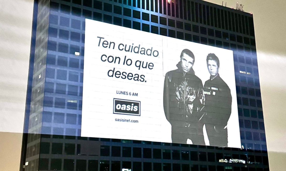 Oasis emociona a México con la leyenda: "Ten cuidado con lo que deseas".