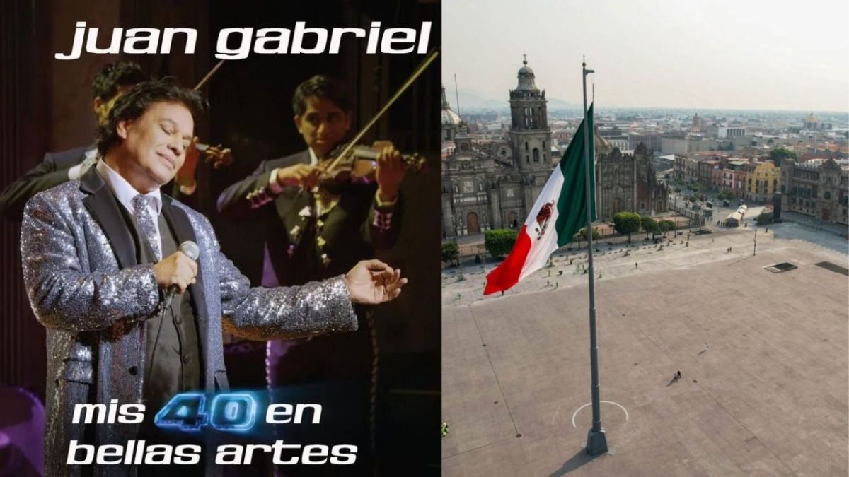 Foto: Especial | Proyectará en el Zócalo el concierto de Juan Gabriel e Bellas Artes.