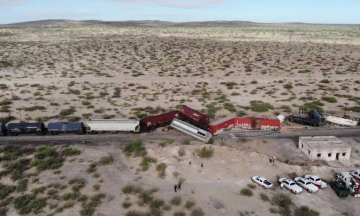 Descarrila tren en Chihuahua; cuatro heridos y un menor desaparecido